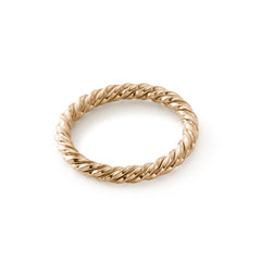 Silberner Tensorring vergoldet - 925er Silber