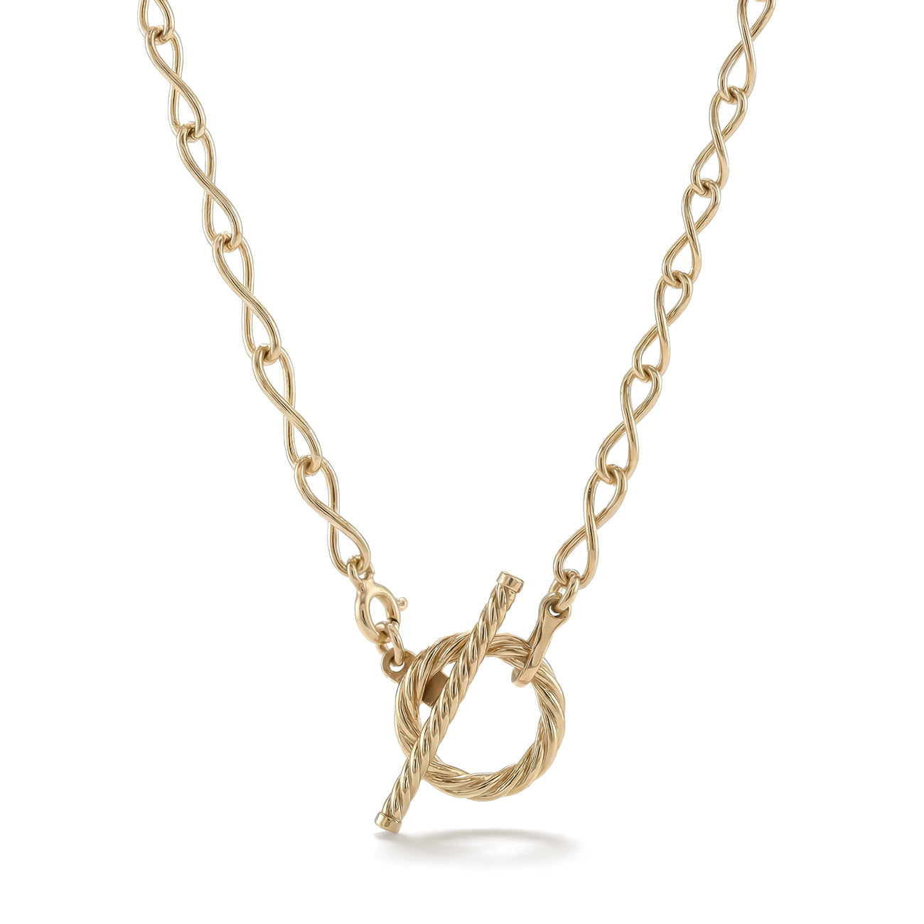 Infinity-Tensorkette – Infinity 8 – Messing vergoldet