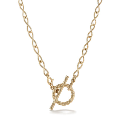 Infinity-Tensorkette – Infinity 8 – Messing vergoldet