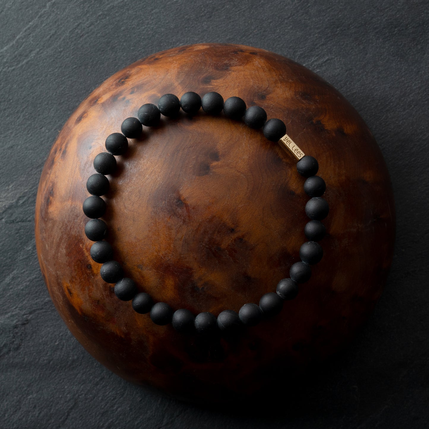 Armband mit Steinen – Glatter (glänzender) Turmalin 6mm