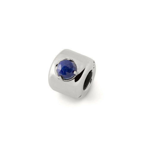Charm mit Lapislazuli Silber – Weisheit, Wahrheit und innere Harmonie – Messing