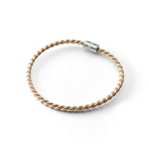 Kupfer-Tensorarmband in Gold mit Silberverschluss - <tc>ellen</tc> Fehlt (177 MHz)