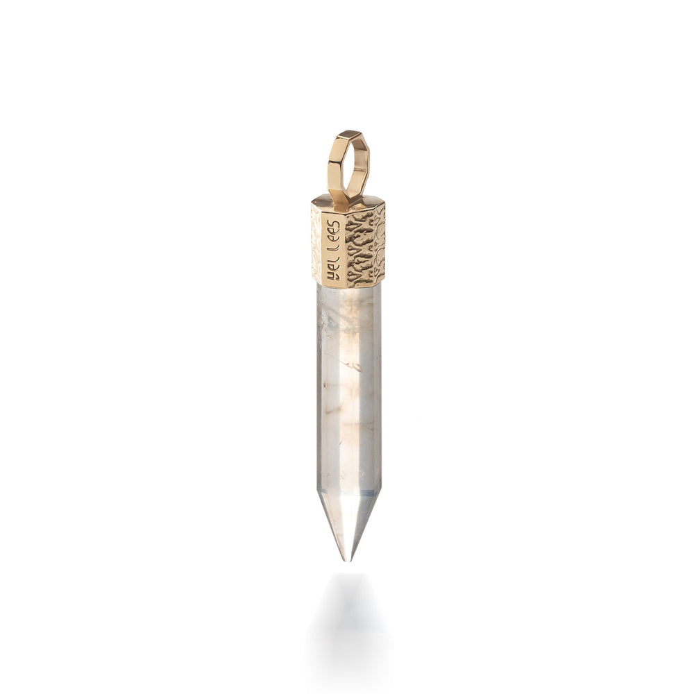 Anhänger mit Bergkristall – Gold 585