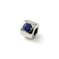 Charm mit Lapislazuli Silber – Weisheit, Wahrheit und innere Harmonie – Messing