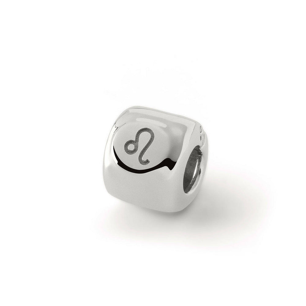 Charms mit Sternzeichen Löwe (♌︎) – Bronze plattiert mit Platin
