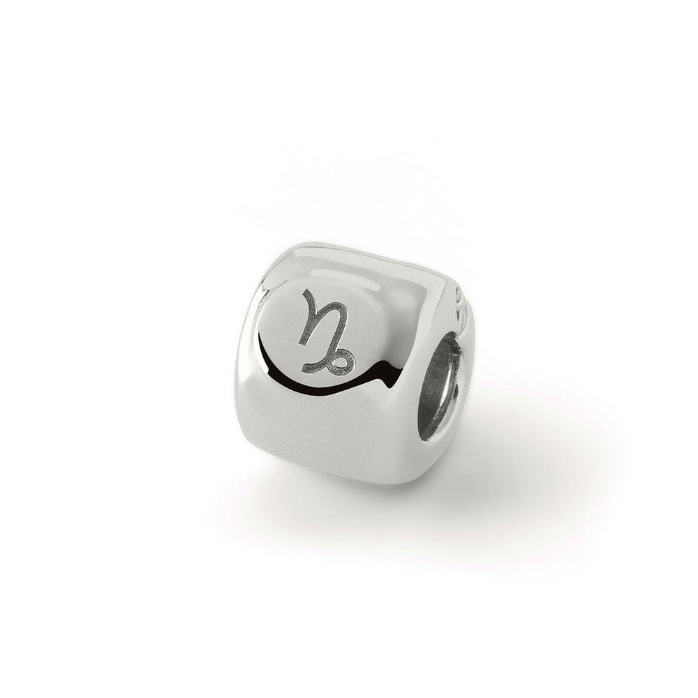 Charms mit dem Sternzeichen Steinbock (♑︎) – Bronze plattiert mit Platin